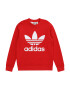 ADIDAS ORIGINALS Μπλούζα φούτερ 'Trefoil Crew' κόκκινο / λευκό - Pepit.gr