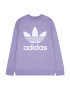 ADIDAS ORIGINALS Μπλούζα φούτερ λιλά παστέλ / λευκό - Pepit.gr