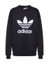 ADIDAS ORIGINALS Μπλούζα φούτερ 'Trefoil' μαύρο / λευκό - Pepit.gr