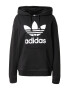 ADIDAS ORIGINALS Μπλούζα φούτερ 'Trefoil' μαύρο / λευκό - Pepit.gr