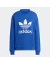 ADIDAS ORIGINALS Μπλούζα φούτερ 'Trefoil Crew' μπλε ρουά / λευκό - Pepit.gr