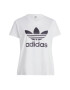 ADIDAS ORIGINALS Μπλουζάκι 'Adicolor Classics Trefoil ' μαύρο / λευκό - Pepit.gr