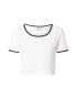 ADIDAS ORIGINALS Μπλουζάκι 'CROPPED TEE' λευκό - Pepit.gr