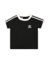 ADIDAS ORIGINALS Μπλουζάκι '3-Stripes' μαύρο / λευκό - Pepit.gr