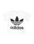 ADIDAS ORIGINALS Μπλουζάκι 'Trefoil' μαύρο / λευκό - Pepit.gr