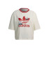 ADIDAS ORIGINALS Μπλουζάκι 'Thebe Magugu Loose' ανάμεικτα χρώματα / λευκό - Pepit.gr