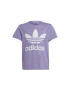 ADIDAS ORIGINALS Μπλουζάκι 'Trefoil' ανοικτό λιλά / λευκό - Pepit.gr