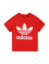 ADIDAS ORIGINALS Μπλουζάκι 'Trefoil' κόκκινο / λευκό - Pepit.gr