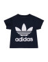 ADIDAS ORIGINALS Μπλουζάκι 'Trefoil' ναυτικό μπλε / λευκό - Pepit.gr