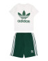 ADIDAS ORIGINALS Σετ 'Trefoil' σκούρο πράσινο / λευκό - Pepit.gr