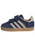 ADIDAS ORIGINALS Σνίκερ 'Gazelle' ανοικτό μπεζ / μπλε μαρέν / χρυσό - Pepit.gr