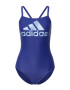 ADIDAS SPORTSWEAR Αθλητικό ολόσωμο μαγιό 'Big Logo' μπλε / λευκό - Pepit.gr