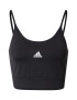 ADIDAS SPORTSWEAR Αθλητικό σουτιέν 'Aero Seamless ' μαύρο / λευκό - Pepit.gr