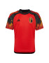 ADIDAS PERFORMANCE Λειτουργικό μπλουζάκι 'Belgium 22 Home' ανάμεικτα χρώματα / κόκκινο - Pepit.gr