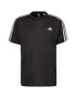 ADIDAS PERFORMANCE Λειτουργικό μπλουζάκι 'Train Essentials 3-Stripes ' μαύρο / λευκό - Pepit.gr