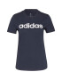 ADIDAS SPORTSWEAR Λειτουργικό μπλουζάκι 'Essentials Logo' ναυτικό μπλε / λευκό - Pepit.gr