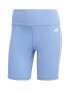 ADIDAS PERFORMANCE Παντελόνι φόρμας 'Essentials 3-Stripes High-Waisted' γαλάζιο / λευκό - Pepit.gr