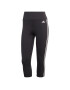 ADIDAS PERFORMANCE Παντελόνι φόρμας 'Train Essentials 3-Stripes High-Waisted 3/4' μαύρο / λευκό - Pepit.gr