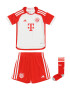 ADIDAS PERFORMANCE Φόρμα 'Fc Bayern 23/24 Home Mini Kit' ανοικτό γκρι / κόκκινο / λευκό - Pepit.gr