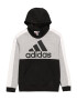 ADIDAS SPORTSWEAR Αθλητική μπλούζα φούτερ ανοικτό γκρι / μαύρο / λευκό - Pepit.gr