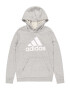 ADIDAS SPORTSWEAR Αθλητική μπλούζα φούτερ 'Big Logo Essentials ' γκρι μελανζέ / λευκό - Pepit.gr