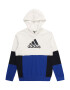 ADIDAS SPORTSWEAR Αθλητική μπλούζα φούτερ 'Colourblock' μπλε / μπλε κοβαλτίου / λευκό - Pepit.gr