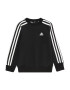 ADIDAS SPORTSWEAR Αθλητική μπλούζα φούτερ 'Essentials 3-Stripes ' μαύρο / λευκό - Pepit.gr