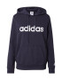 ADIDAS SPORTSWEAR Αθλητική μπλούζα φούτερ 'Essentials Logo' μπλε νύχτας / λευκό - Pepit.gr