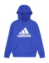 ADIDAS SPORTSWEAR Αθλητική μπλούζα φούτερ μπλε ρουά / λευκό - Pepit.gr