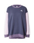 ADIDAS SPORTSWEAR Αθλητική μπλούζα φούτερ 'Essentials 3-Stripes Fleece' ναυτικό μπλε / λιλά παστέλ / σκούρο λιλά - Pepit.gr