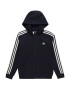 ADIDAS SPORTSWEAR Αθλητική ζακέτα φούτερ 'Essentials 3-Stripes Fleece ' μαύρο / λευκό - Pepit.gr