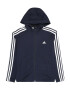 ADIDAS SPORTSWEAR Αθλητική ζακέτα φούτερ 'Essentials 3-Stripes ' μπλε μαρέν / λευκό - Pepit.gr