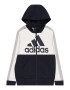 ADIDAS SPORTSWEAR Αθλητική ζακέτα φούτερ μπλε μαρέν / γκρι μελανζέ / offwhite - Pepit.gr