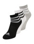 ADIDAS SPORTSWEAR Αθλητικές κάλτσες '3-Stripes Cushioned ' γκρι / μαύρο / λευκό - Pepit.gr