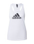 ADIDAS SPORTSWEAR Αθλητικό τοπ 'Aeroready Designed 2 Move Logo' μαύρο / λευκό - Pepit.gr