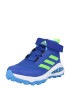 ADIDAS SPORTSWEAR Boots 'Fortarun All Terrain Cloudfoam Elastic Lace And Top Strap' μπλε ρουά / πράσινο νέον - Pepit.gr