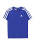 ADIDAS SPORTSWEAR Λειτουργικό μπλουζάκι 'Essentials 3-Stripes ' μπλε ουρανού / λευκό - Pepit.gr