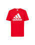 ADIDAS SPORTSWEAR Λειτουργικό μπλουζάκι 'Essentials Big Logo' κόκκινο / λευκό - Pepit.gr