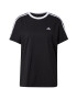 ADIDAS SPORTSWEAR Μπλουζάκι 'Essentials 3-Stripes' μαύρο / λευκό - Pepit.gr