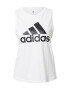 ADIDAS SPORTSWEAR Αθλητικό τοπ 'Essentials' μαύρο / λευκό - Pepit.gr