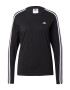 ADIDAS SPORTSWEAR Λειτουργικό μπλουζάκι 'Essentials 3-Stripes' μαύρο / λευκό - Pepit.gr