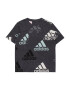 ADIDAS SPORTSWEAR Λειτουργικό μπλουζάκι μπλε / γκρι / μαύρο / λευκό - Pepit.gr