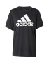 ADIDAS SPORTSWEAR Λειτουργικό μπλουζάκι 'Truestrength ' μαύρο / λευκό - Pepit.gr