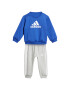 ADIDAS SPORTSWEAR Φόρμα 'Bagde of Sport' μπλε ρουά / ανοικτό γκρι / λευκό - Pepit.gr