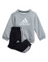 ADIDAS SPORTSWEAR Φόρμα 'Bagde of Sport' γκρι / μαύρο / λευκό - Pepit.gr