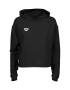 ARENA Αθλητική μπλούζα φούτερ 'HOODED SWEAT FLEECE' μαύρο / λευκό - Pepit.gr