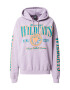 BDG Urban Outfitters Μπλούζα φούτερ 'WILDCATS' πετρόλ / πορτοκαλί / ροζ μελανζέ - Pepit.gr