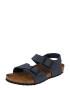 BIRKENSTOCK Ανοικτά παπούτσια 'New York' μπλε περιστεριού - Pepit.gr