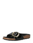 BIRKENSTOCK Μιούλ 'Madrid Big Buckle' χρυσό / μαύρο - Pepit.gr