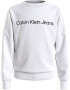 Calvin Klein Jeans Μπλούζα φούτερ μαύρο / λευκό - Pepit.gr